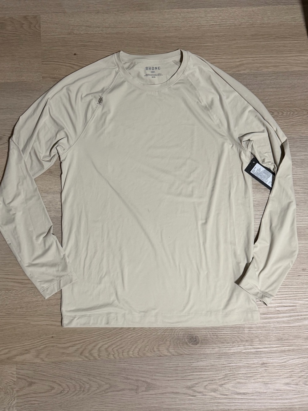 Rhone Reign Long Sleeve Shirt - Cream